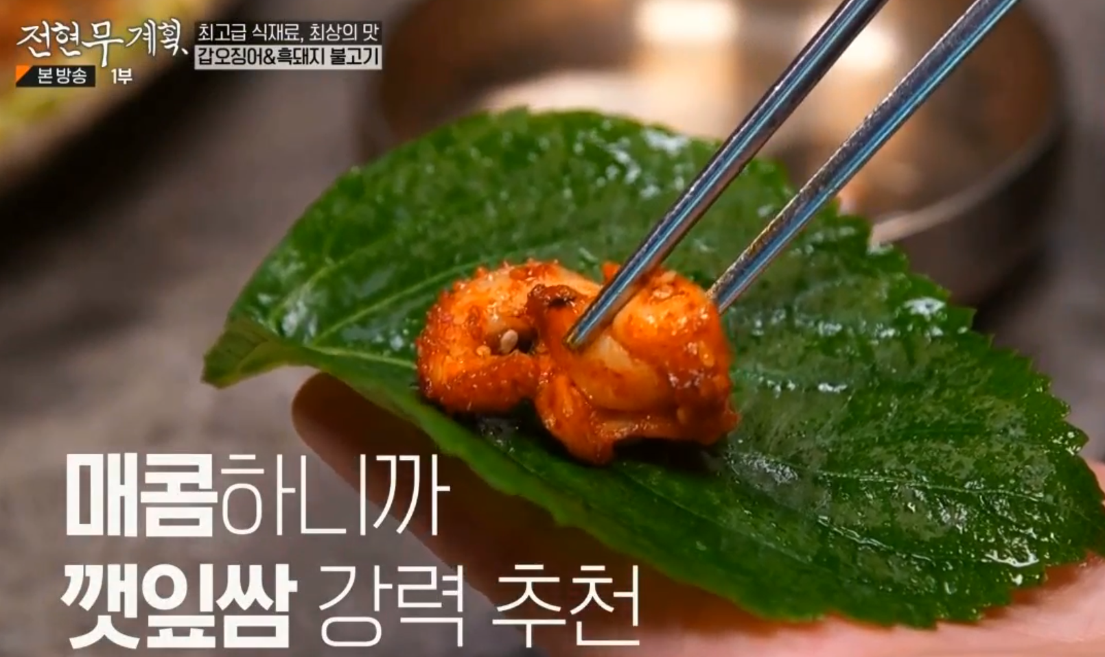 전현무계획&#44; 옥수동 부부요리단&#44; 갑오징어요리 맛팁