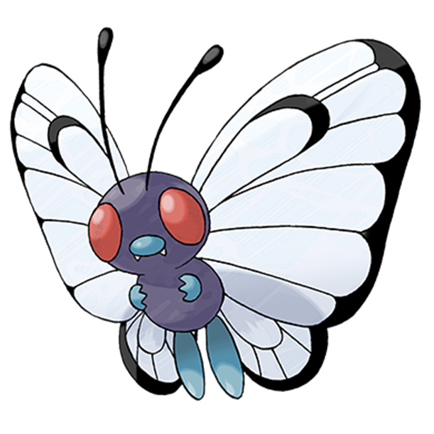  [포켓몬도감]  No. 012 버터플 Butterfree #012