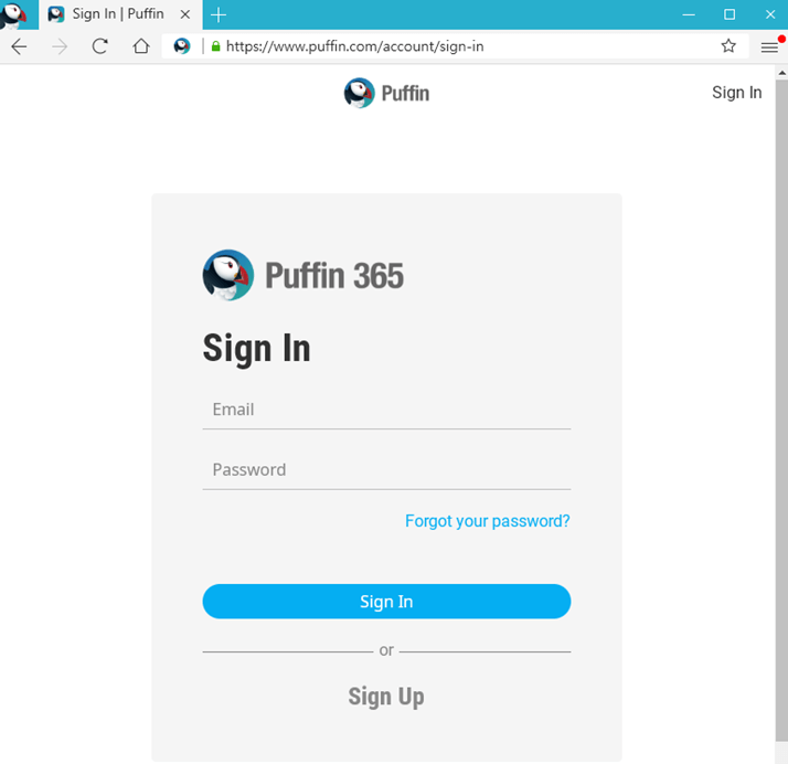 Puffin-Secure-Browser-실행-라이선스-필요