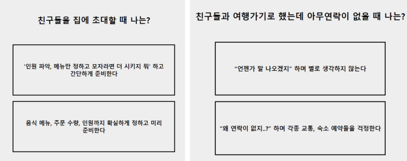 음표 매력 테스트 MBTI 질문