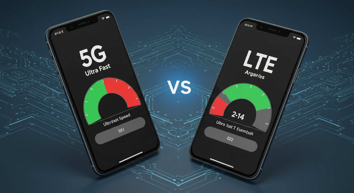5G vs LTE 속도 차이 얼마나 빠를까?