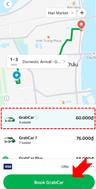 그랩 Grab 카드등록 사용법