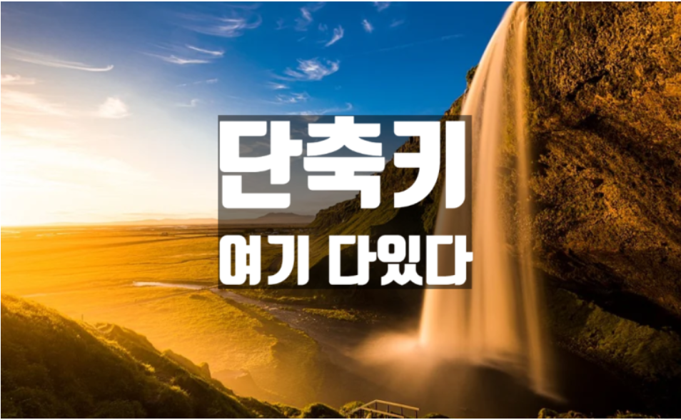  엑셀 단축키 모음, 엑셀 줄 바꾸기 단축키부터 모든것!
