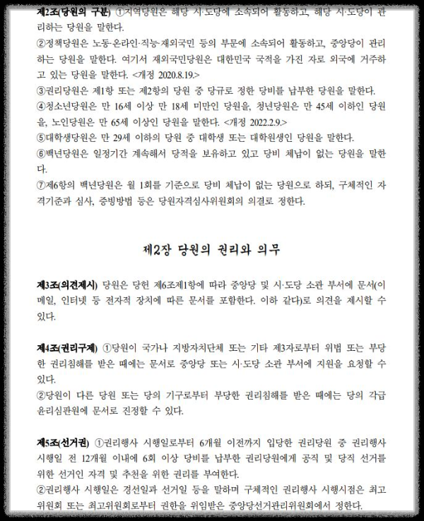 당헌당규