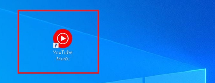 바탕화면에 유튜브 바로가기 아이콘 생김