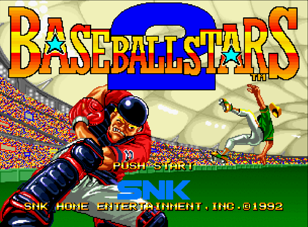  SNK - 베이스볼 스타즈 2 세계판 Baseball Stars 2 World (네오지오 CD - NG-CD - iso 다운로드)