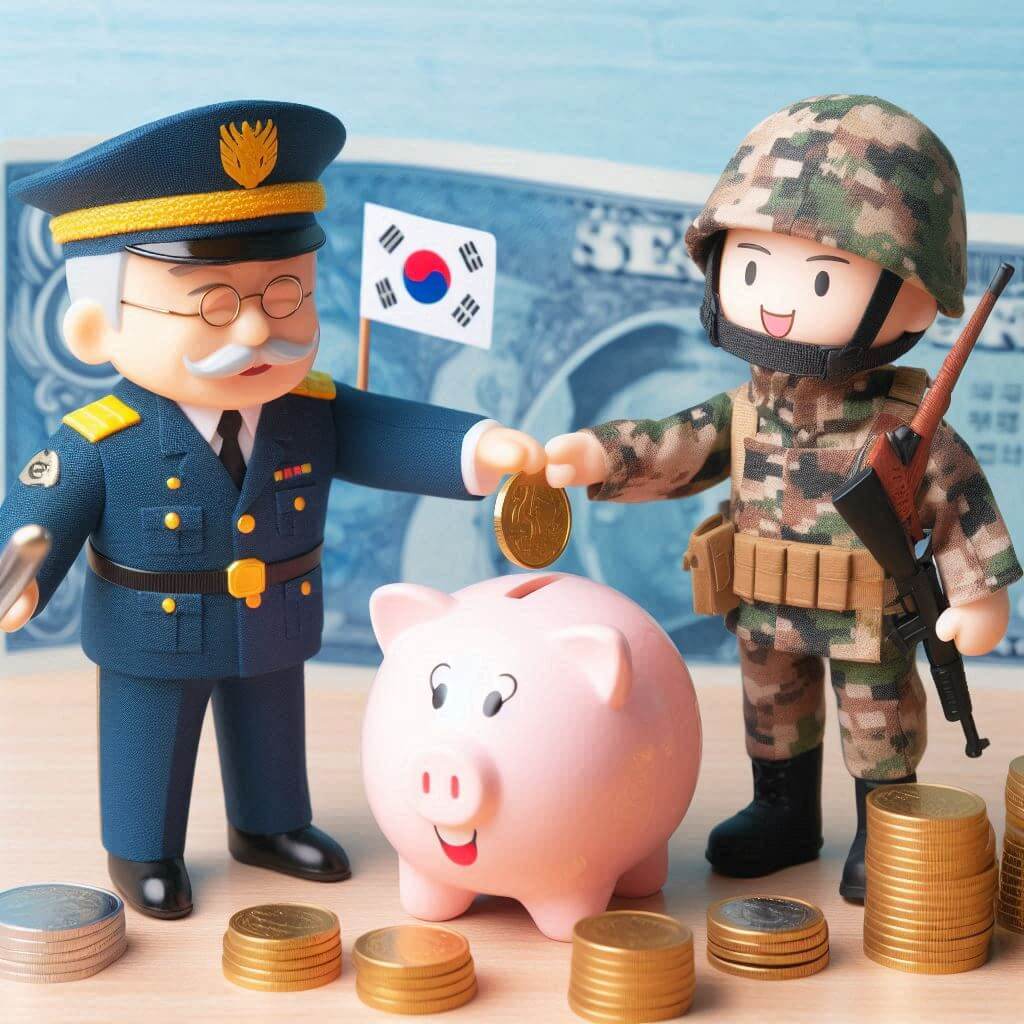 장병내일준비적금을 지원하는 정부