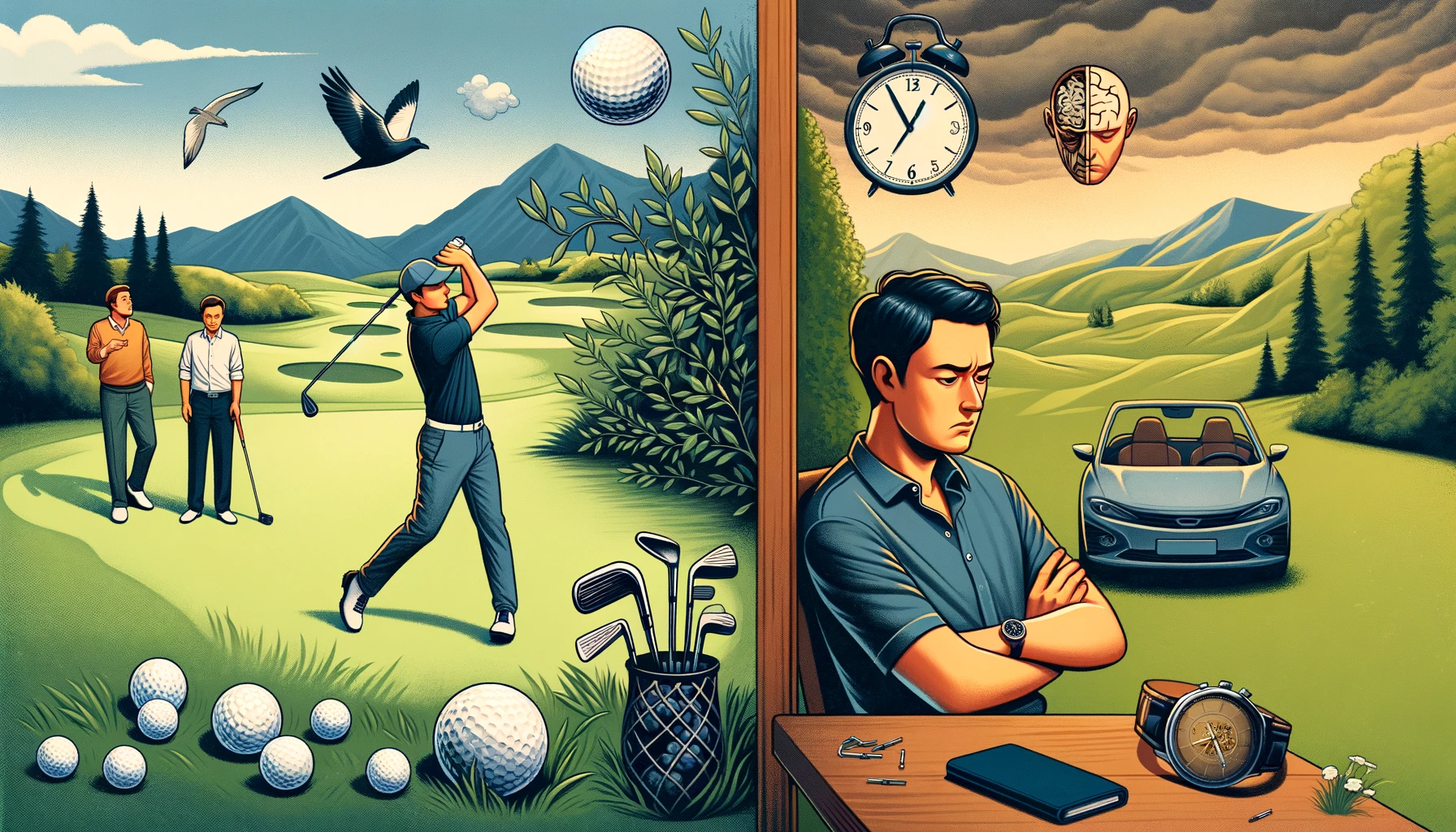 골프와 스쿼시 비교: 장단점 및 운동 효과 분석 - 골프의 장점과 단점