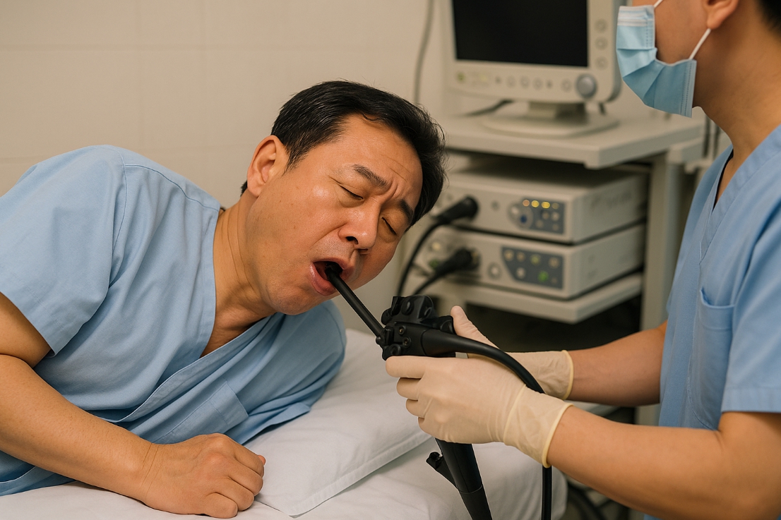 위장 내시경 관련 자료 사진