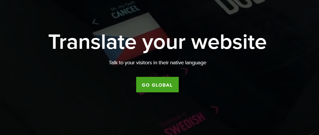 gtranslate site homepage