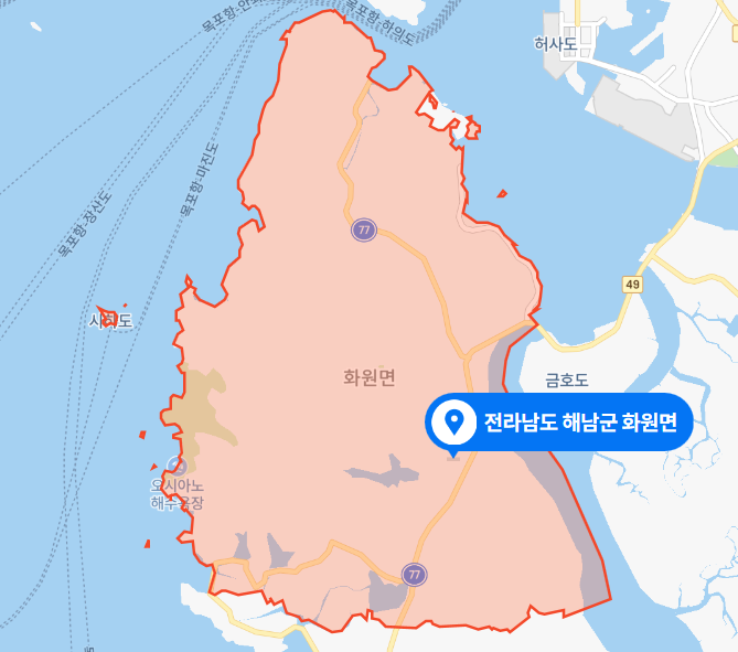  2021년 4월 - 전남 해남군 화원면 수중보 7살 여아 사망사건