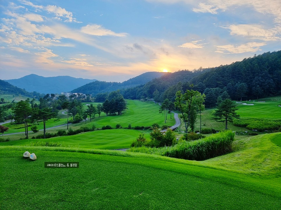 골프에 반하다 세이지우드홍천cc 골프에 반하다촬영지 18