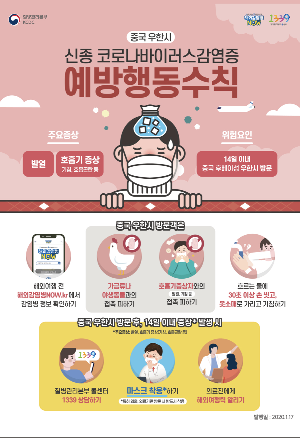  신종 코로나바이러스 증상과 치료는? 국내 2호 확진 환자 발생 접촉자 69명 확인중