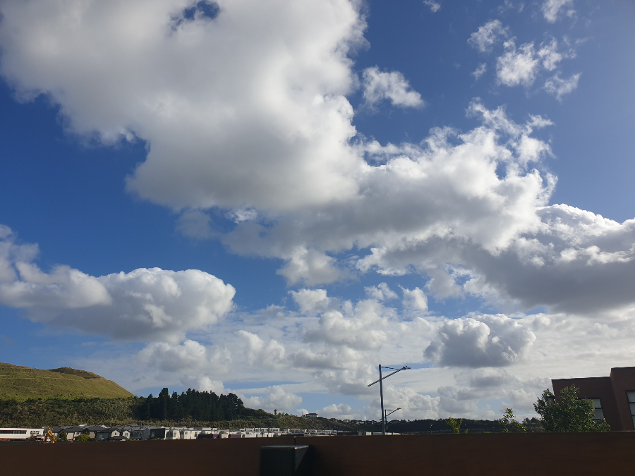 뉴질랜드 구름