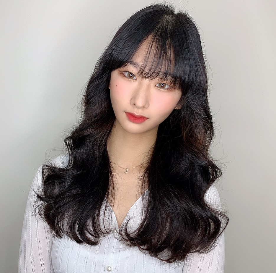 상담후 매직세팅을 했는데 대만족!! 여자 긴머리 스타일 9
