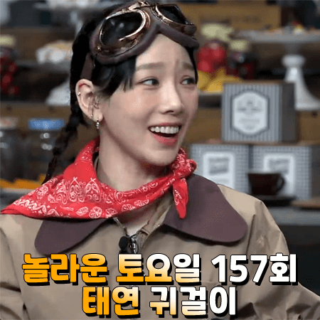  놀라운 토요일 157회 태연 귀걸이 :: 리타모니카 NUT HOOP EARRINGS