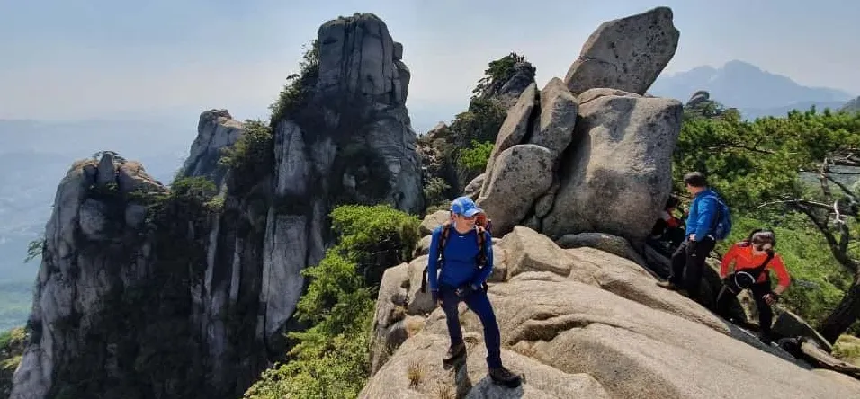 서울 북한산국립공원 도봉산 신선대