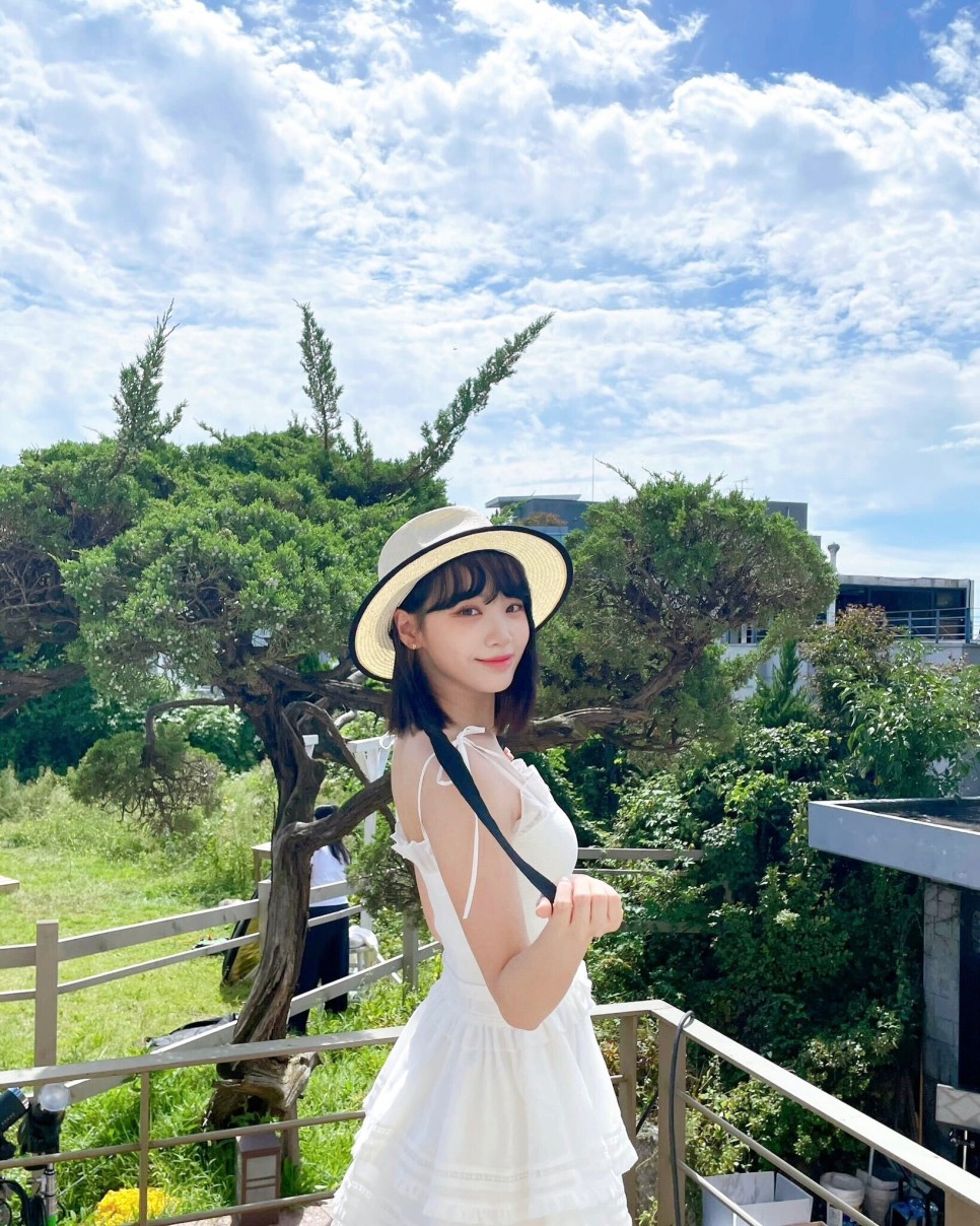  르세라핌 채원 귀엽고 청순한 드레스 트위처 업데이트 사진