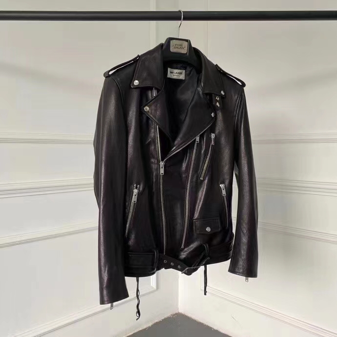  [SAINT LAURENT] 입생로랑 20FW 레더 바이커 라이더 자켓