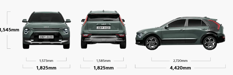 기아 니로 하이브리드 제원