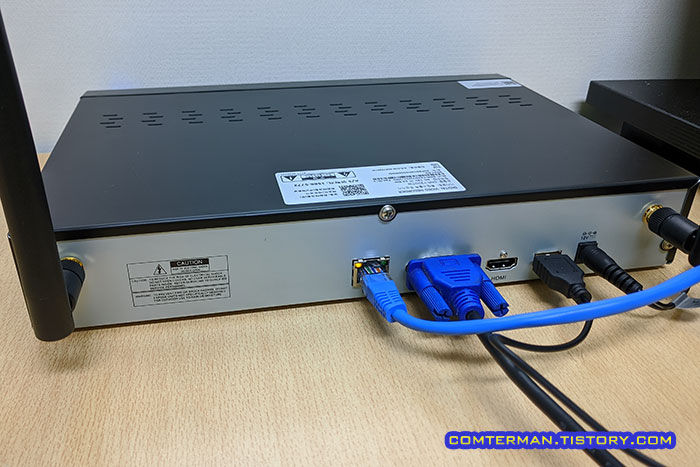 SNK-B73047BW DVR 커넥터 연결