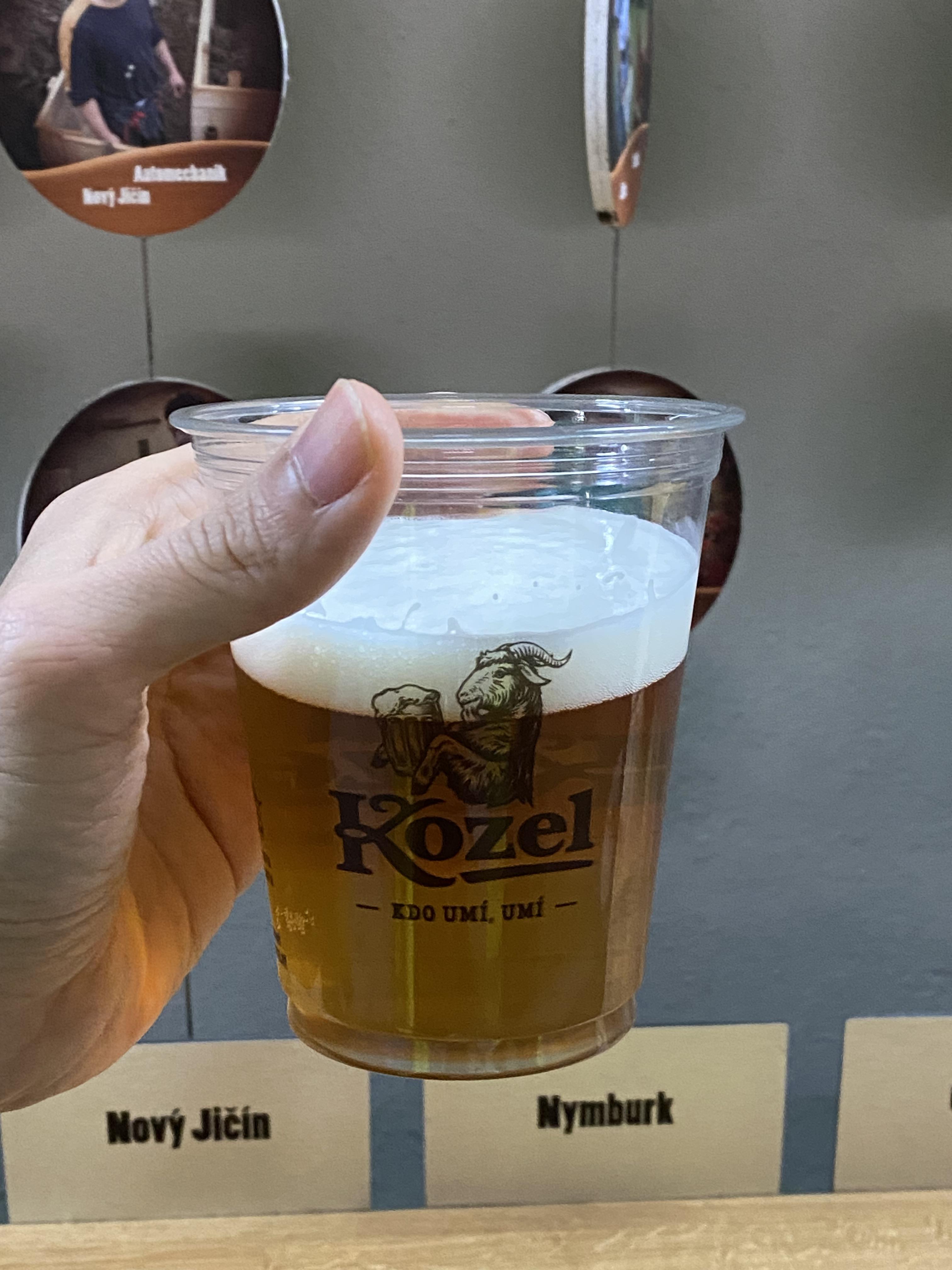 코젤맥주공장 맥주 시음