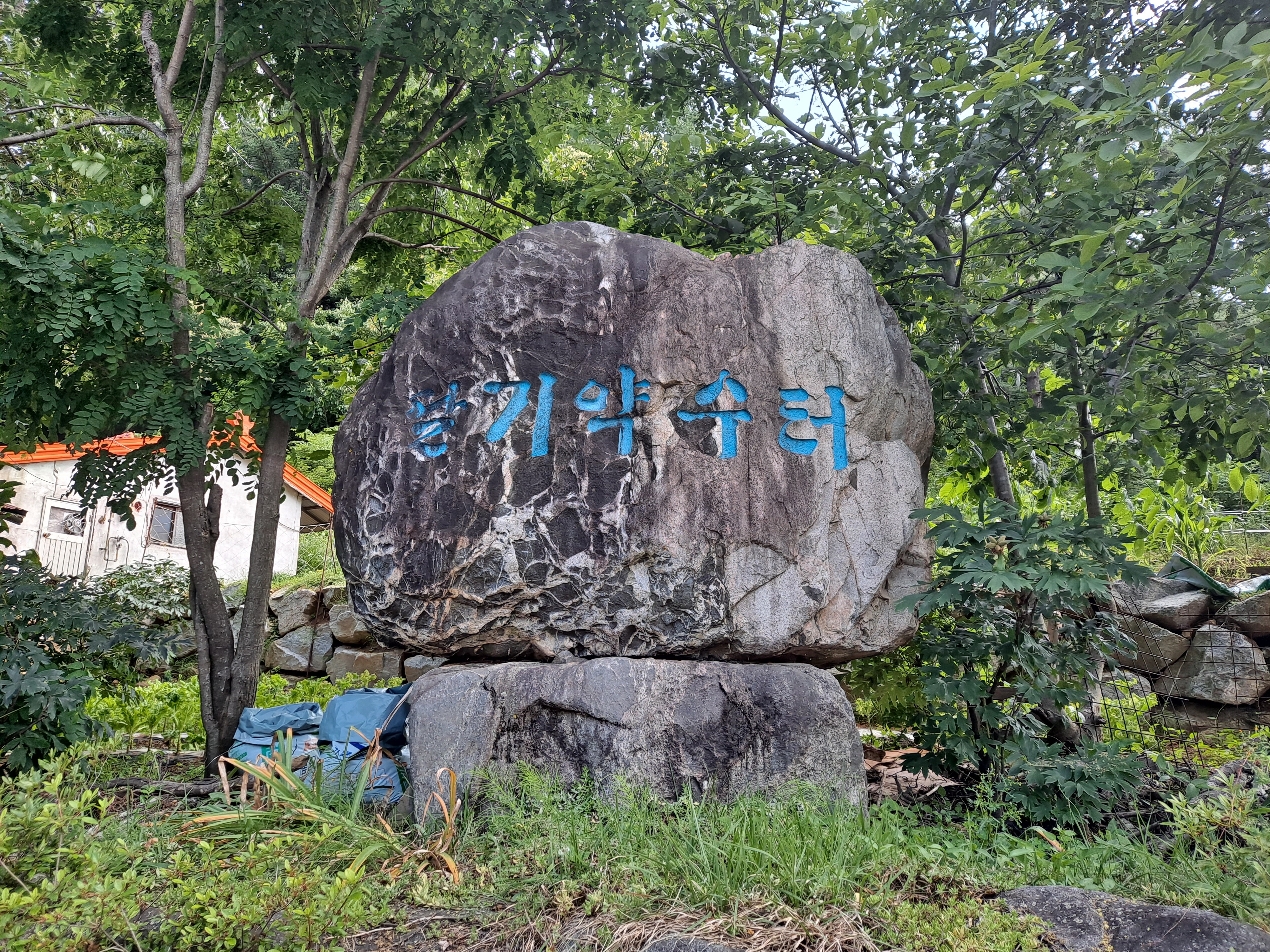  청송 달기약수터