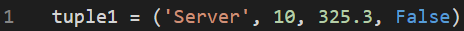  [ Python ] 튜플 사용하기