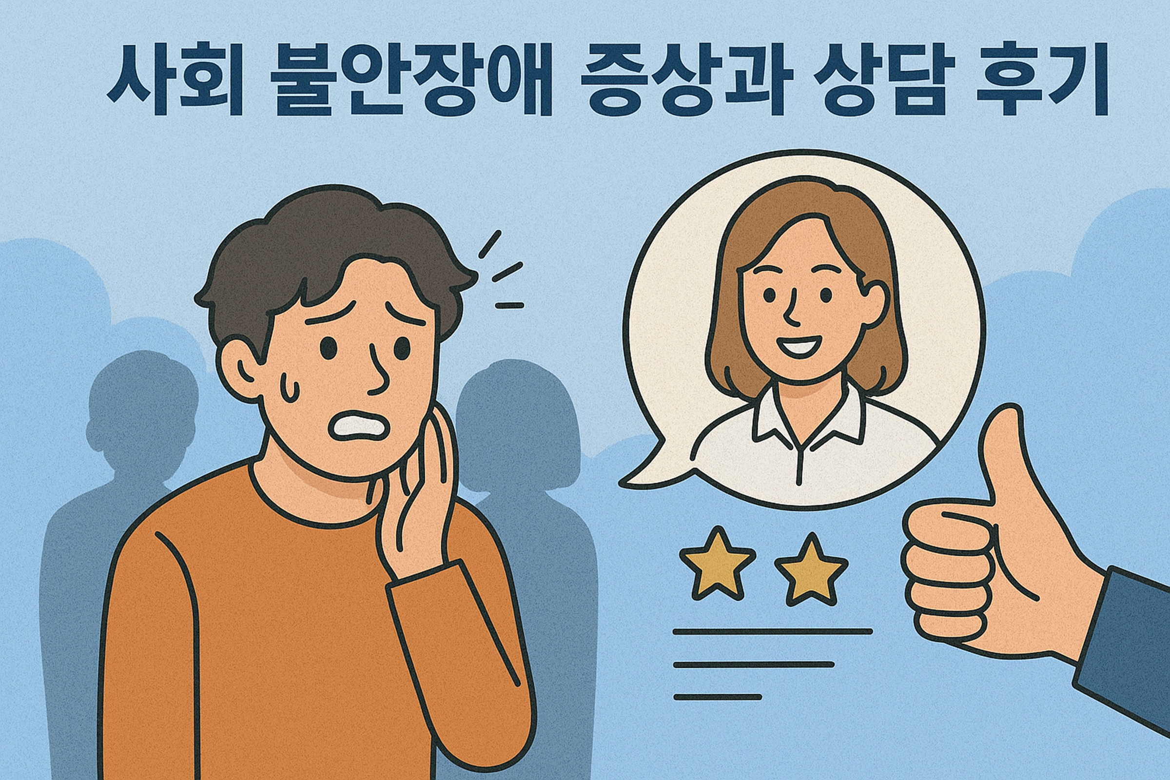 사회 불안장애 증상과 상담 후기