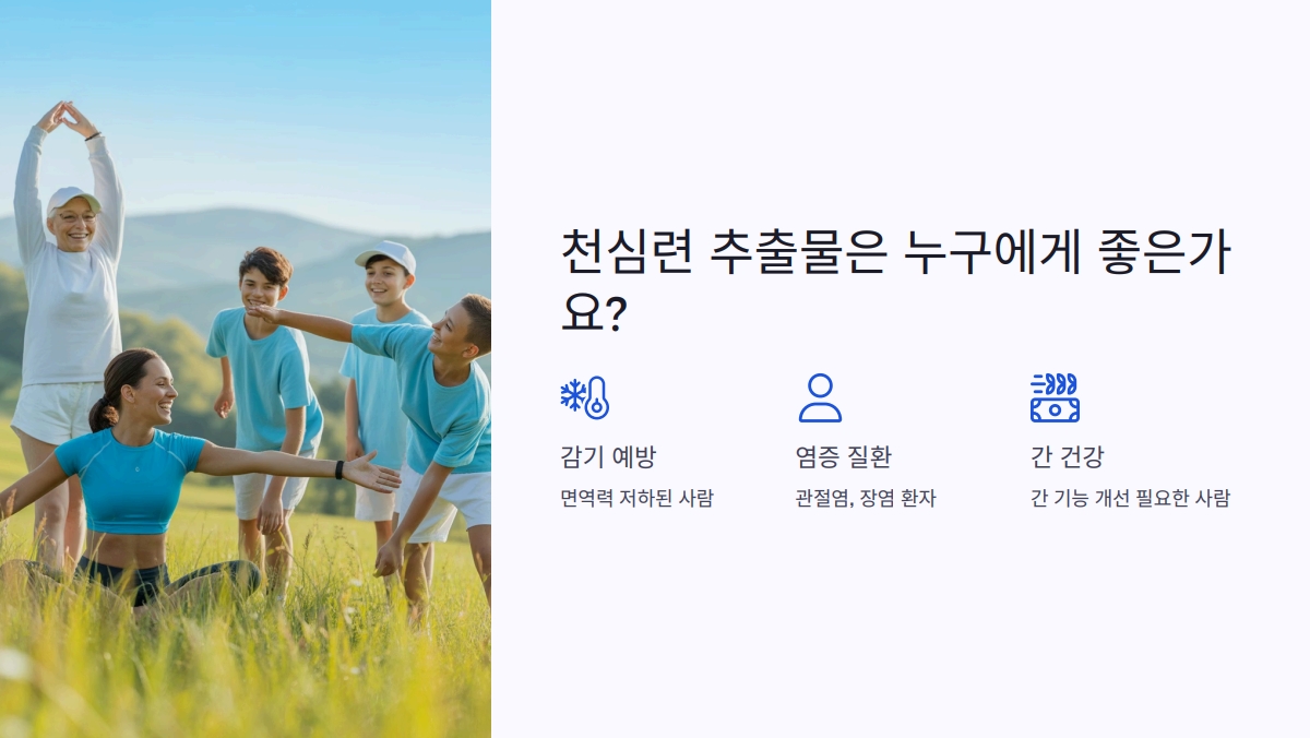 천심련 추출물