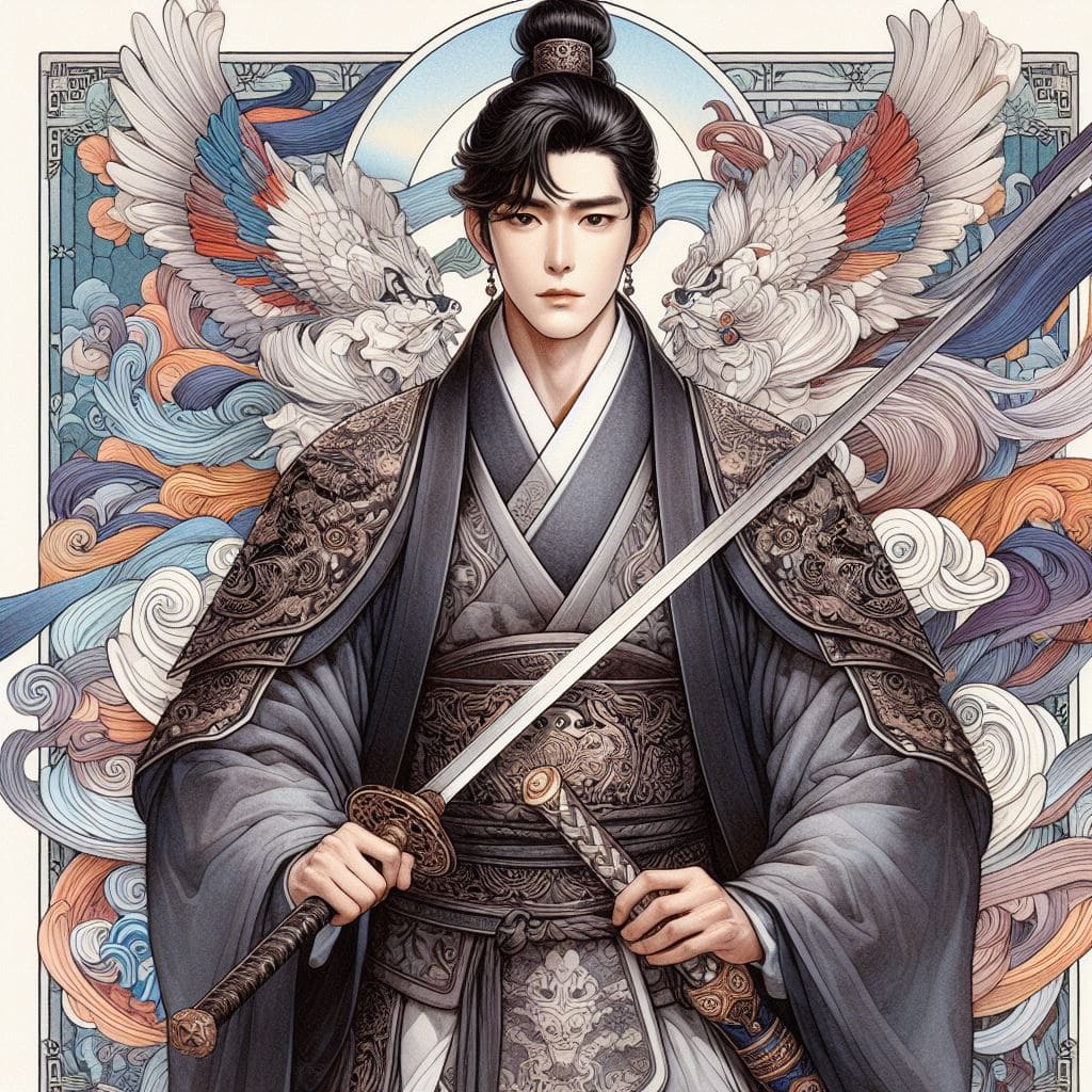 Korean warrior 01