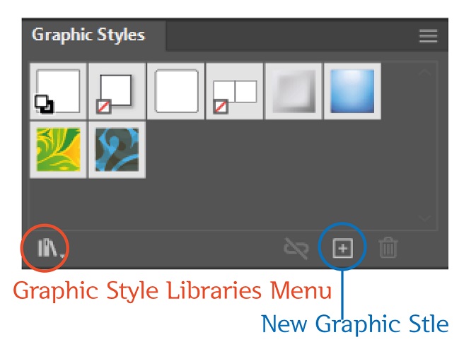 그래픽 스타일 패널