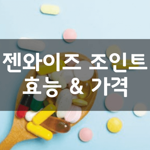 젠와이즈 땡와이즈 조인트 서포트 180정 썸네일