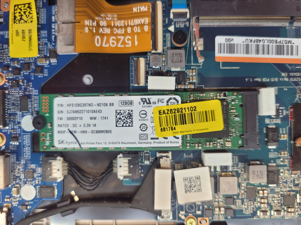 LG 15Z970-LR10K M.2 SATA SSD