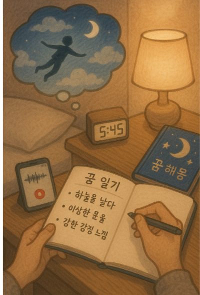 꿈해몽을 위한 꿈 일기 쓰는 법 - 기억하고 해석하는 첫걸음