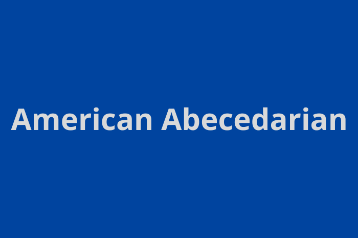 american abecedarian
