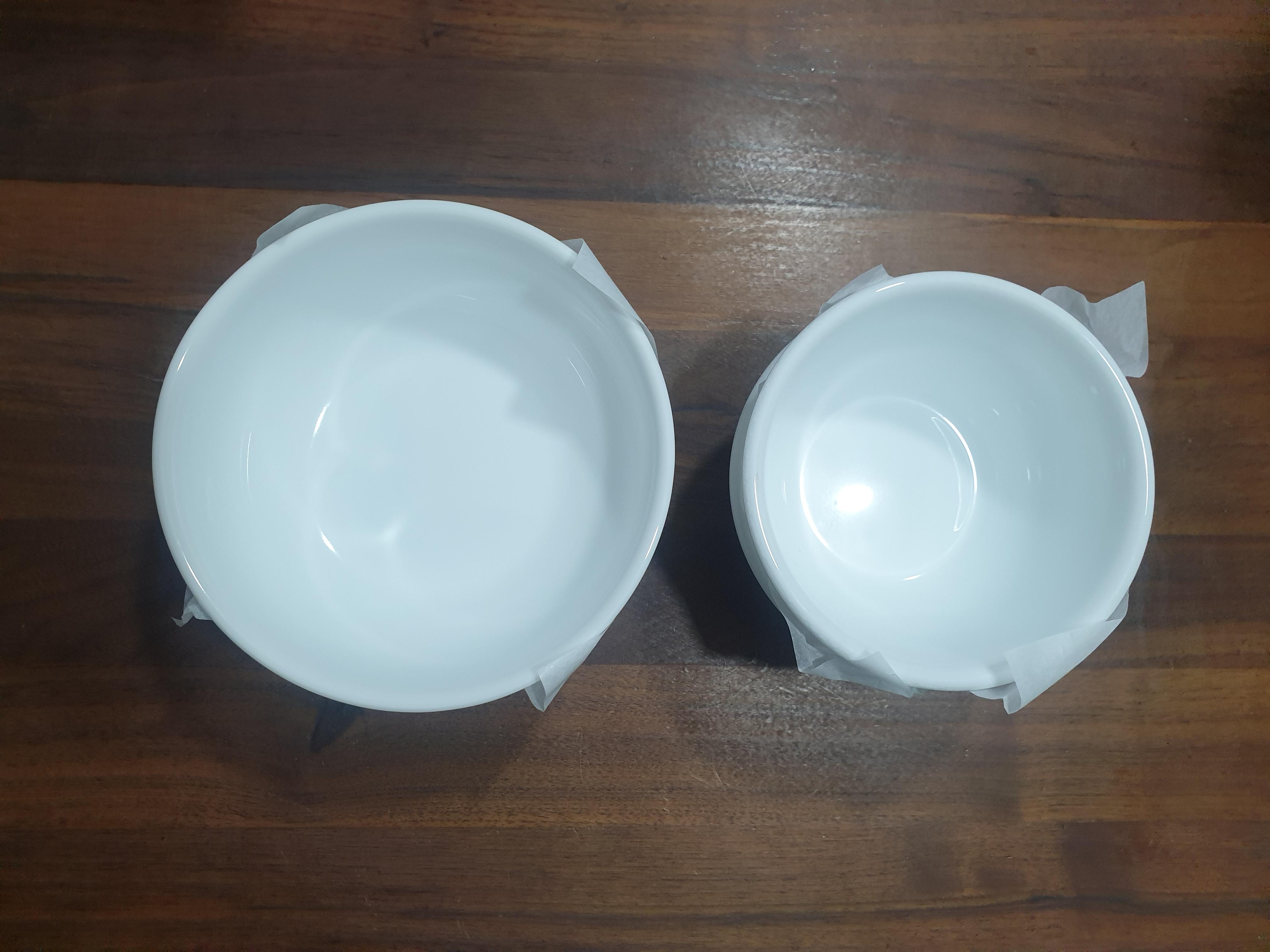  코렐 무지 저스트화이트 가볍고 깔끔한 한국형 밥공기(밥그릇) 325ml / 11oz 국그릇 473ml/ 16oz