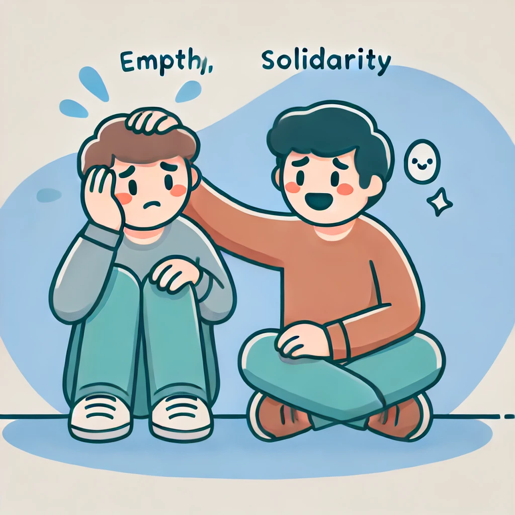 동병상련 (同病相憐) 같은 병을 앓는 사람들이 서로를 가엾게 여긴다 - 결론