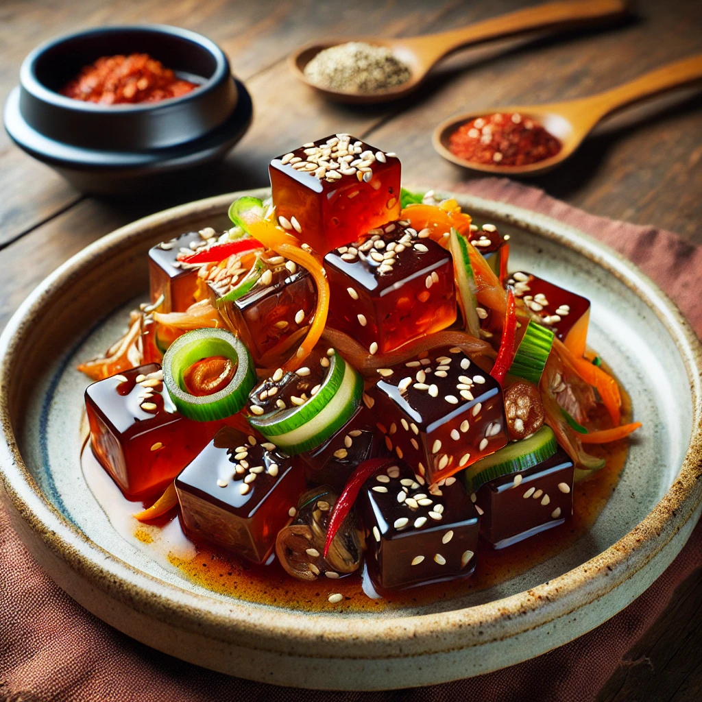 도토리묵무침 사진