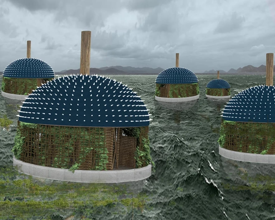 복어 닮은 해수면 상승에 적응하는 스마트 하우스 시스템 VIDEO: sajjad navidi proposes a system of smart houses that adapts to rising sea levels