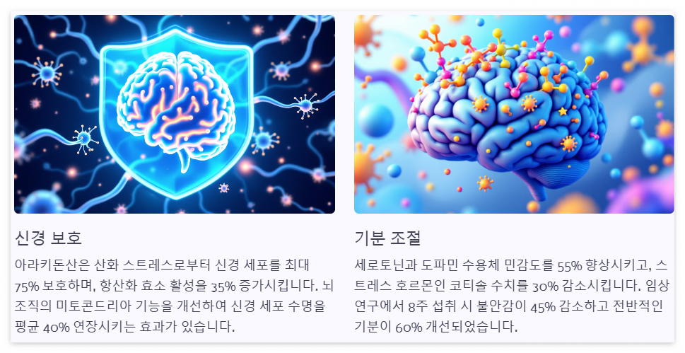 신경보호및 기분조절