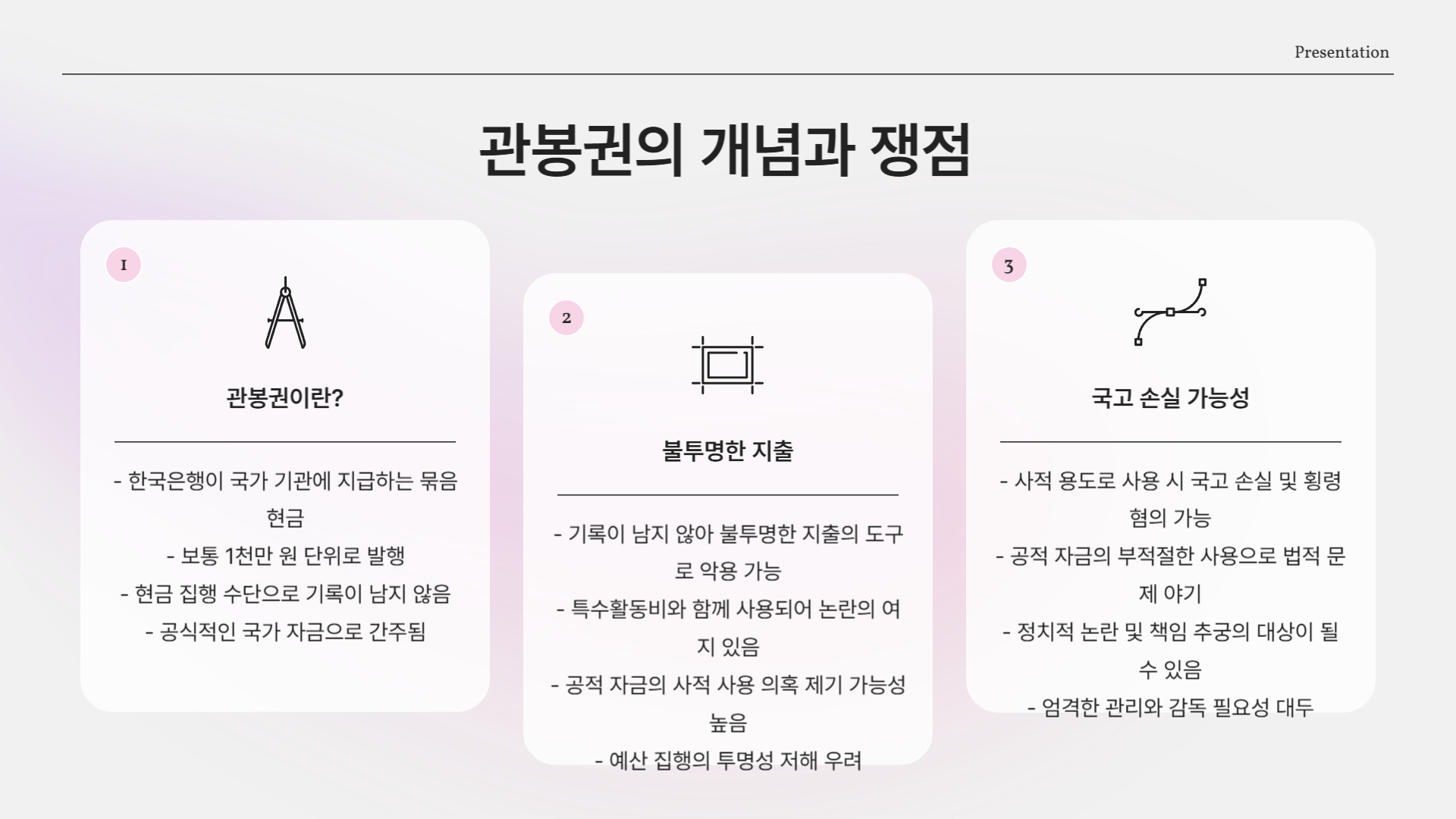관봉권이란?