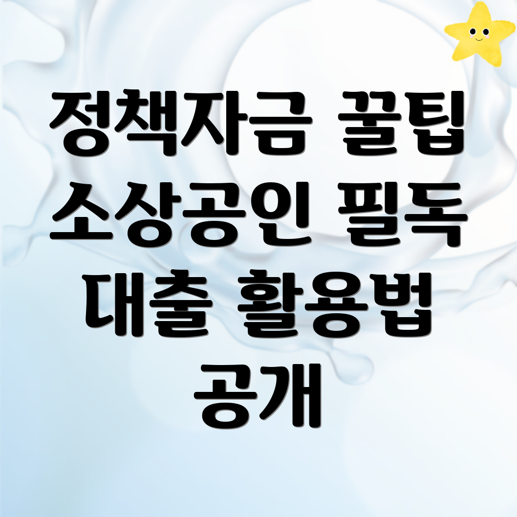청주 소상공인 정책자금 대출