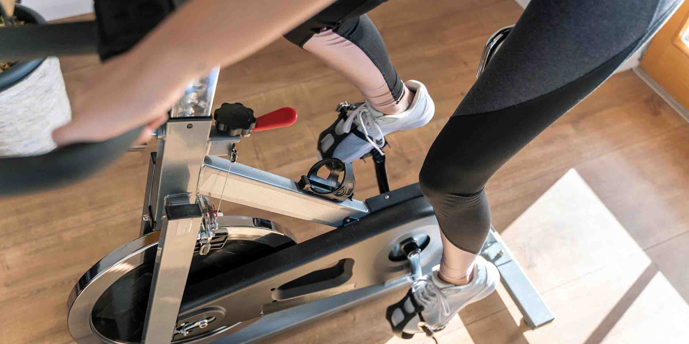 indoor cycling exercise