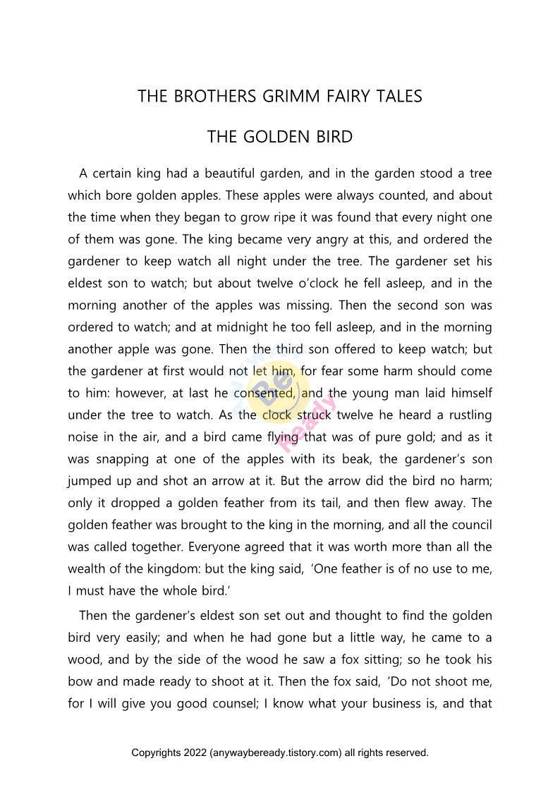 The Golden Bird