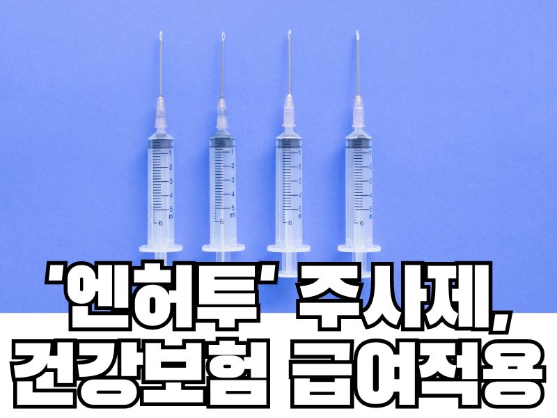 &#39;엔허투&#39; 주사제&#44; 건강보험 급여적용