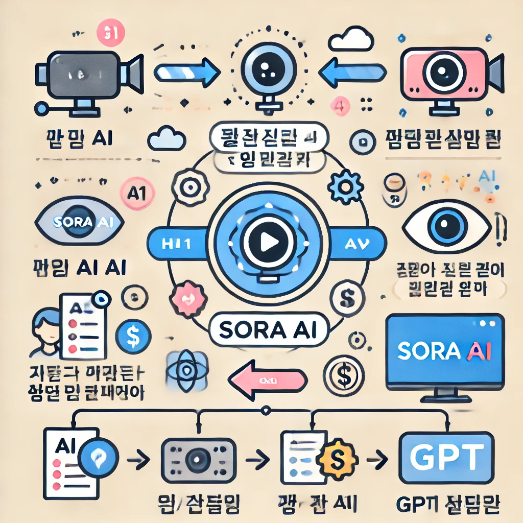 소라 AI 사용법 &amp;#44; 소라 AI 가격&amp;#44; 소라 AI 챗 지피티 &amp;#44;소라 AI 무료&amp;#44; 소라 AI 유료&amp;#44; 챗 지피티 프로&amp;#44; 챗 지피티 플러스 1