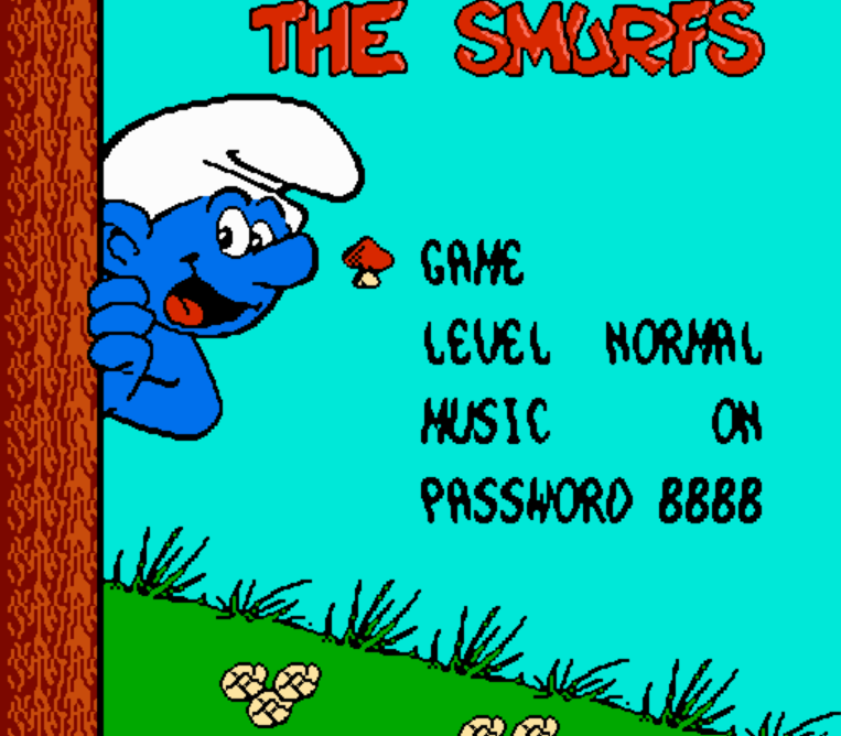  NES ROMS - The Smurfs (EUROPE / 유럽판 롬파일 다운로드)
