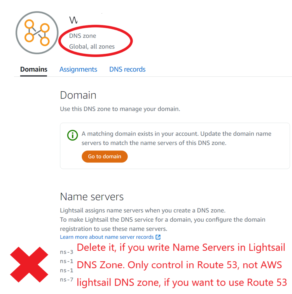  도메인을 AWS Route 53과 AWS Lightsail과 연결하는 방법