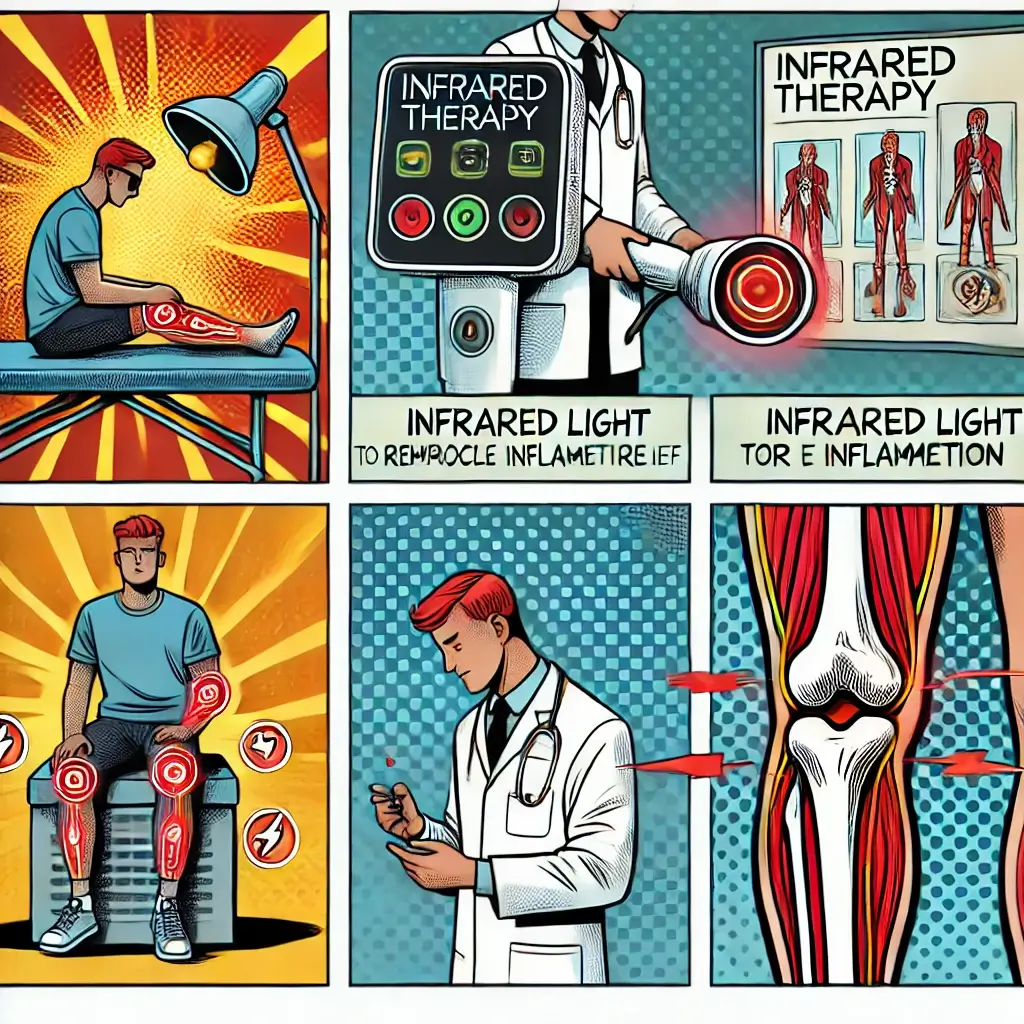 적외선 치료(IR Therapy) – 근육 통증과 염증 감소 효과